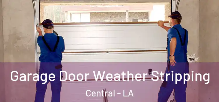  Garage Door Weather Stripping Central - LA
