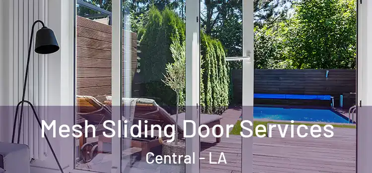 Mesh Sliding Door Services Central - LA